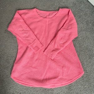 Lighter pink oversized sweater